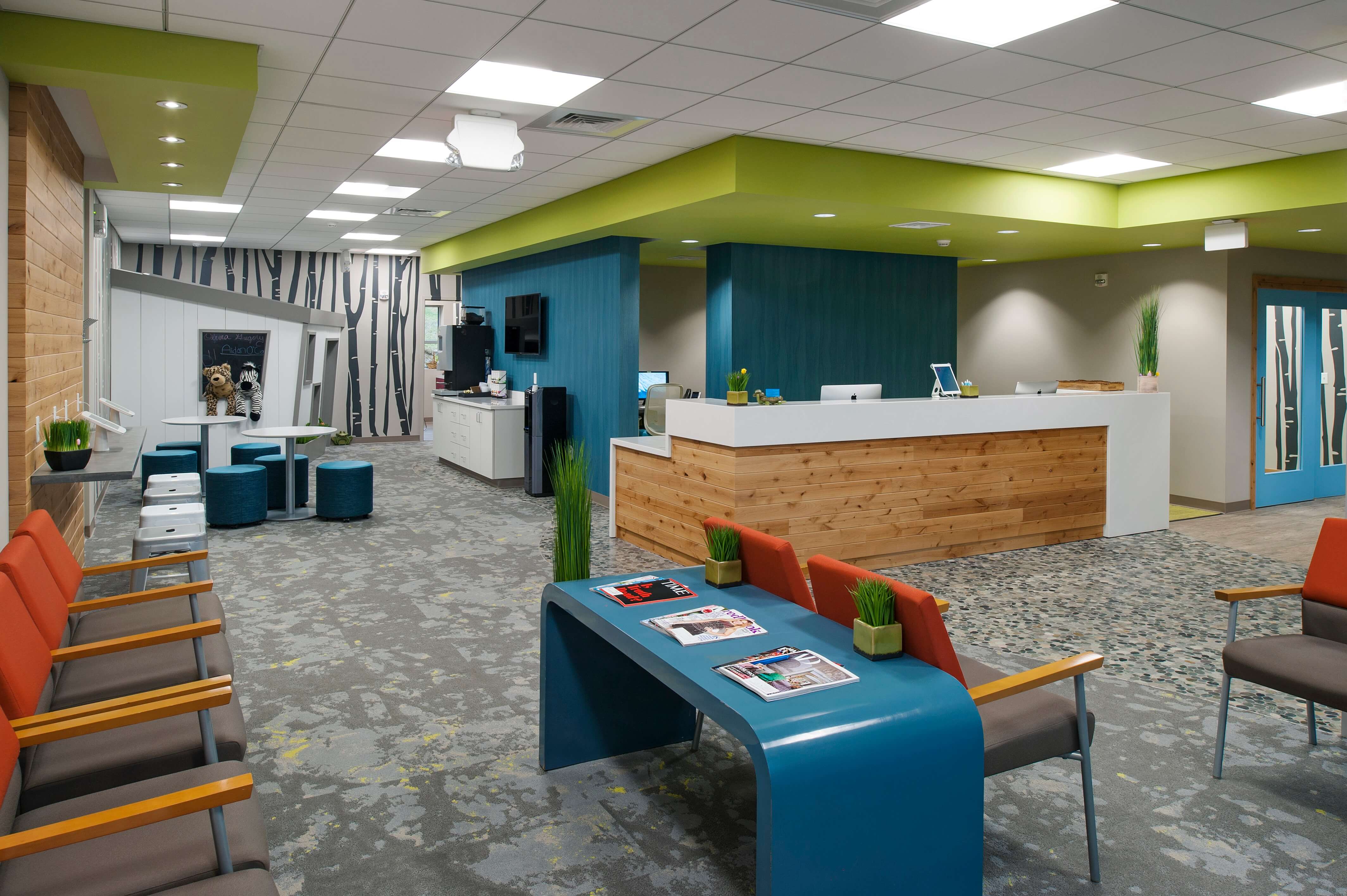 Skepton Construction brings the outdoors in to Tighe Orthodontics