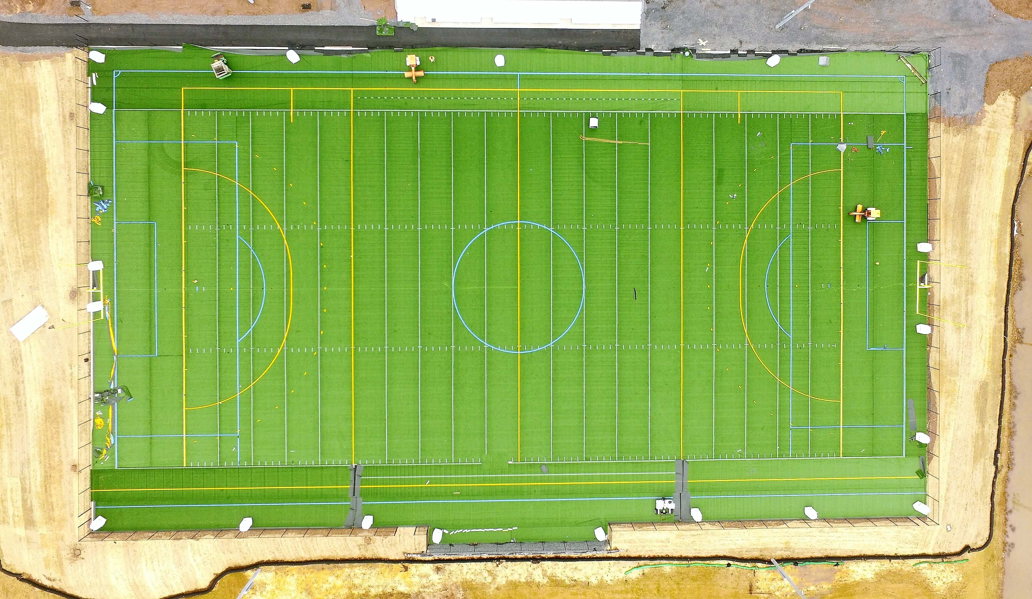 Artificial turf yields real benefits